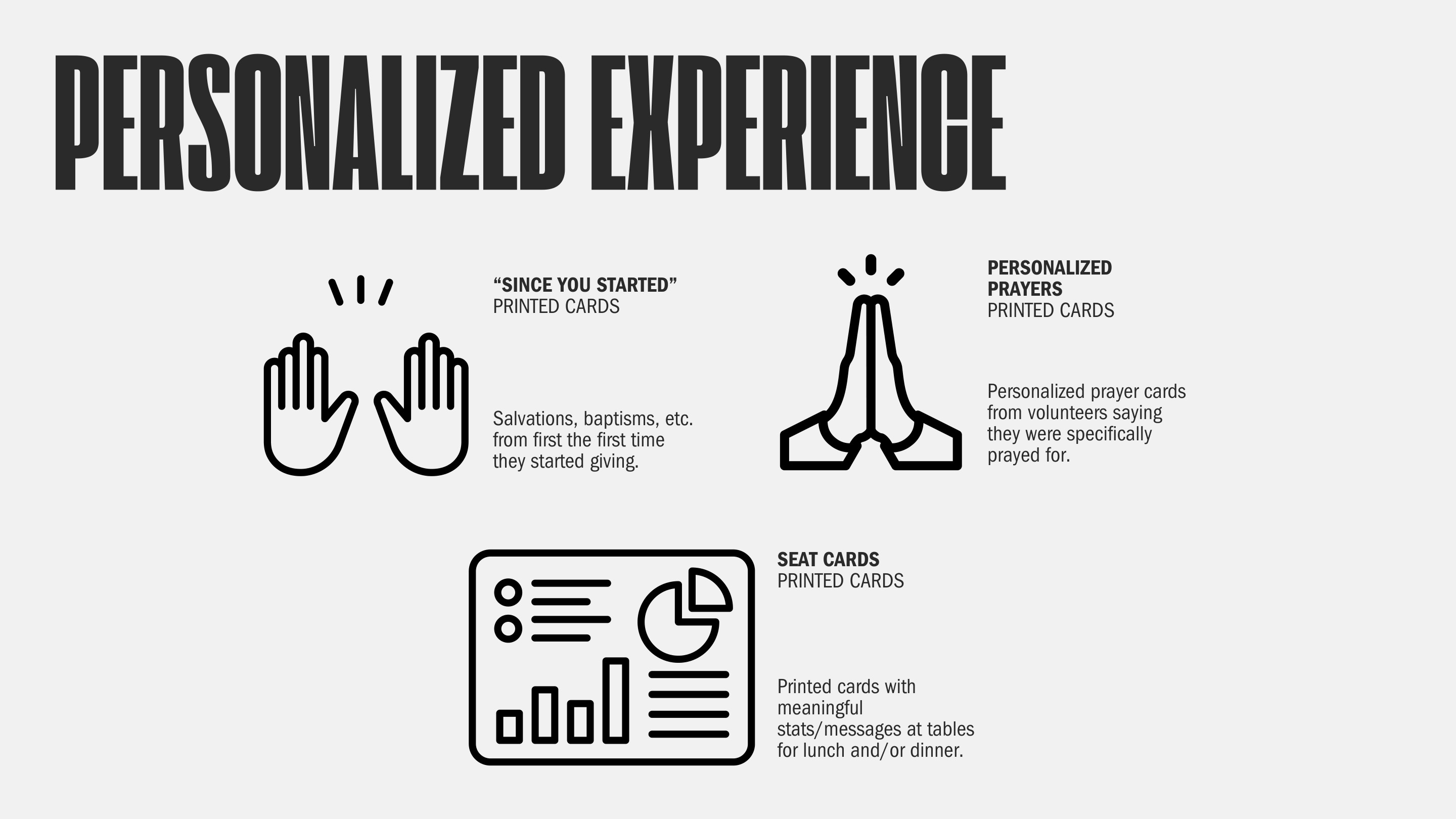 Personalized Experience