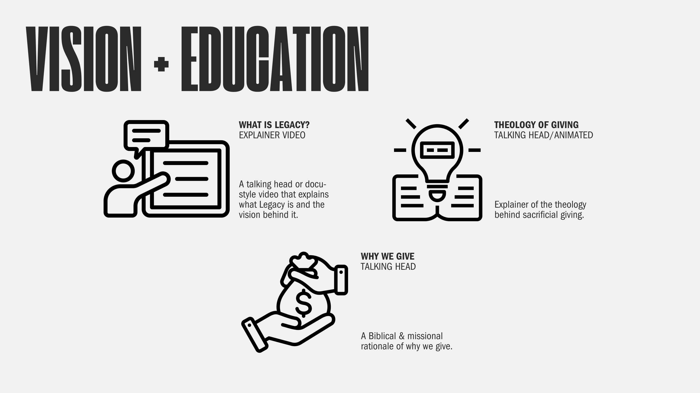 Vision + Education