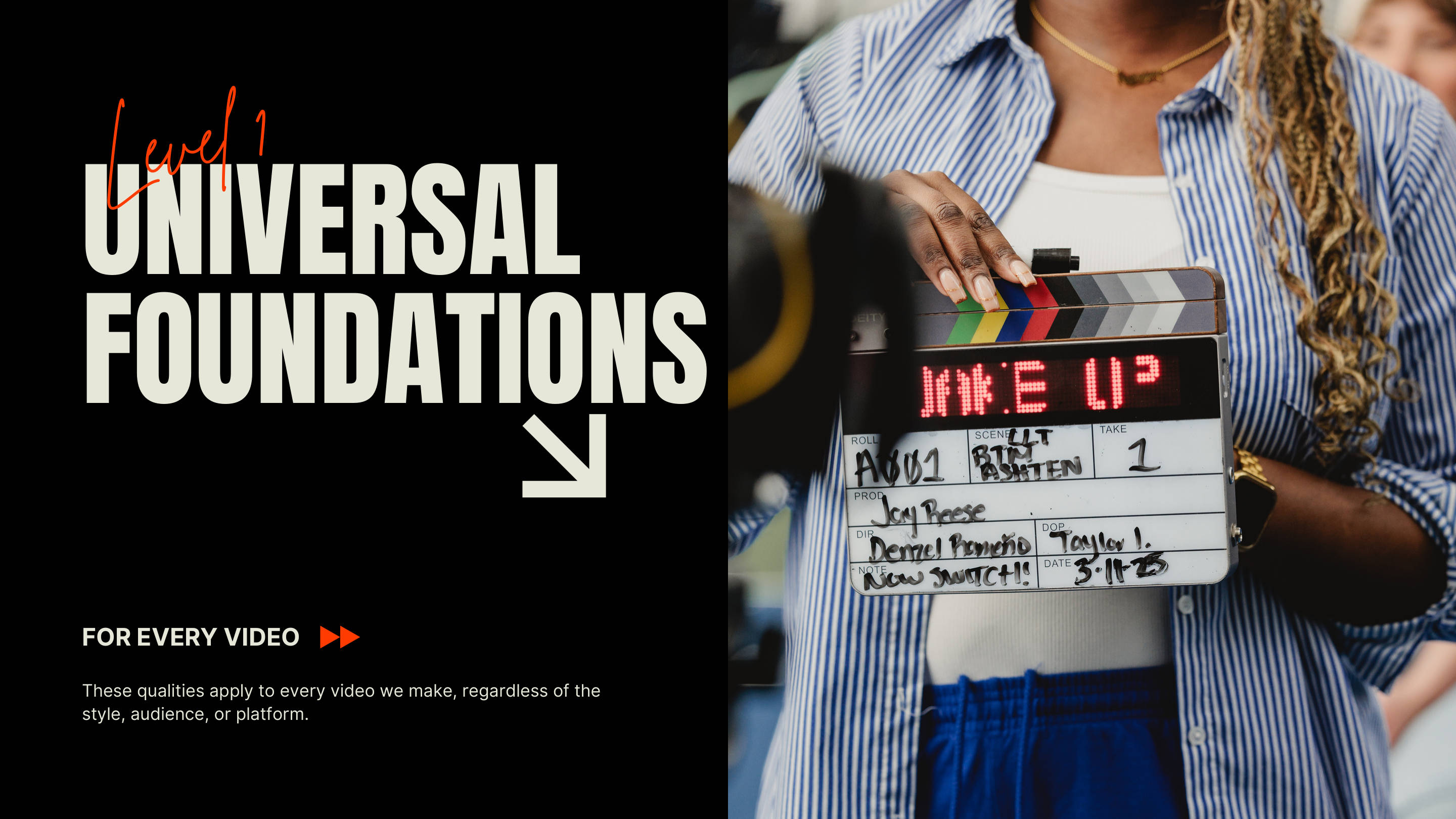 Level 1 — Universal Foundations