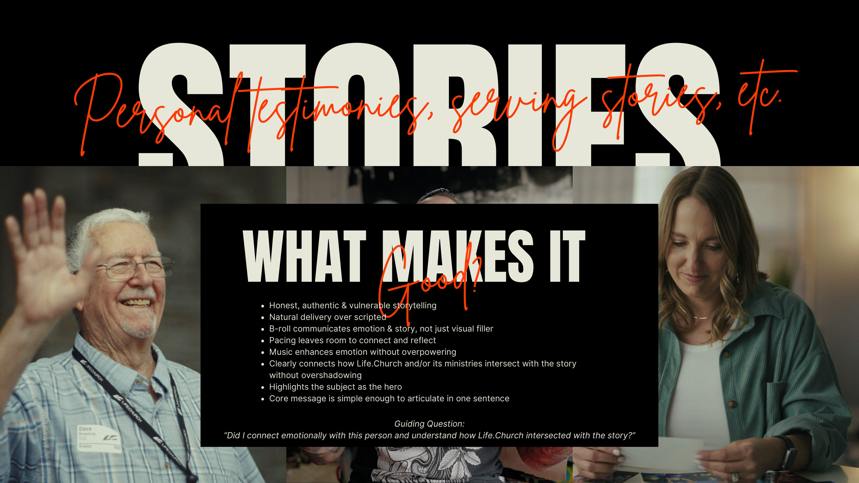 Stories — what makes it good